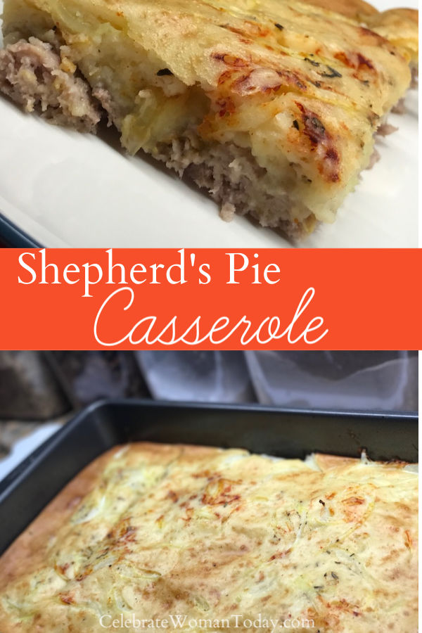 The ancient Shepherd’s Pie Casserole Recipe is done with a new twist using probiotics – kefir. #shepherdspie #easyrecipe #casserole #recipes #dinnerrecipe
