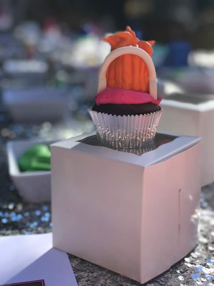Trolls Craft, Poppy Cupcake Craft