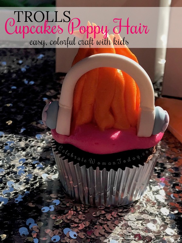 Making Trolls cupcakes is easy with this DIY Trolls cupcake craft! No need to spend a lot of money or time. With just a few simple supplies you can make your own Trolls cupcakes POPPY Hair or BRANCH hair in just minutes! Find out #HOWTO do it today!