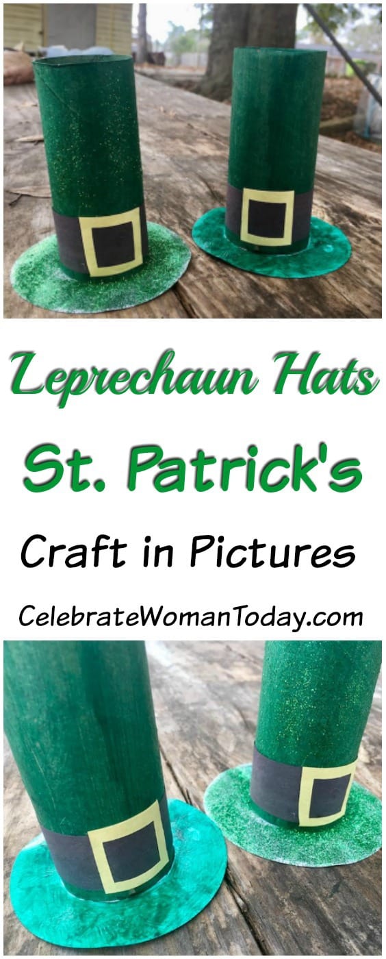 Leprechaun Hats Craft Tutorial, St Patricks Craft Tutorial