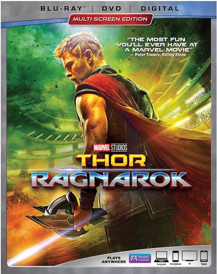 Thor Ragnarok blu-ray DVD release date