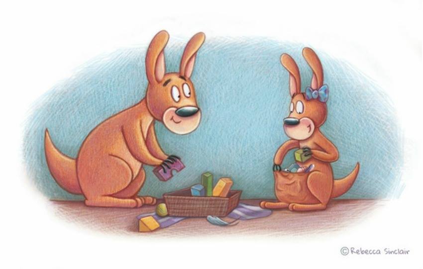 Cami Kangaroo children's book by Author Stacy Bauer