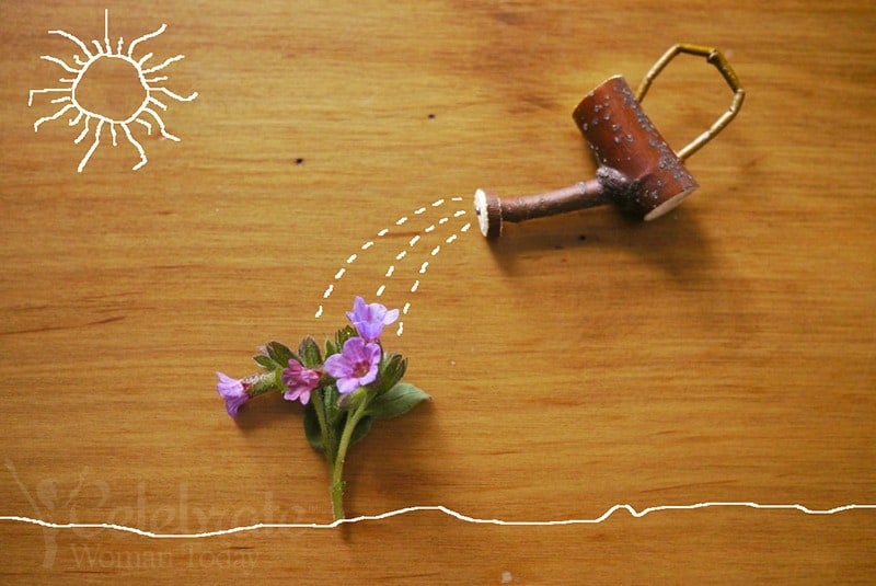 Easy Easter DIY Cute Twig Watering Can Craft Idea