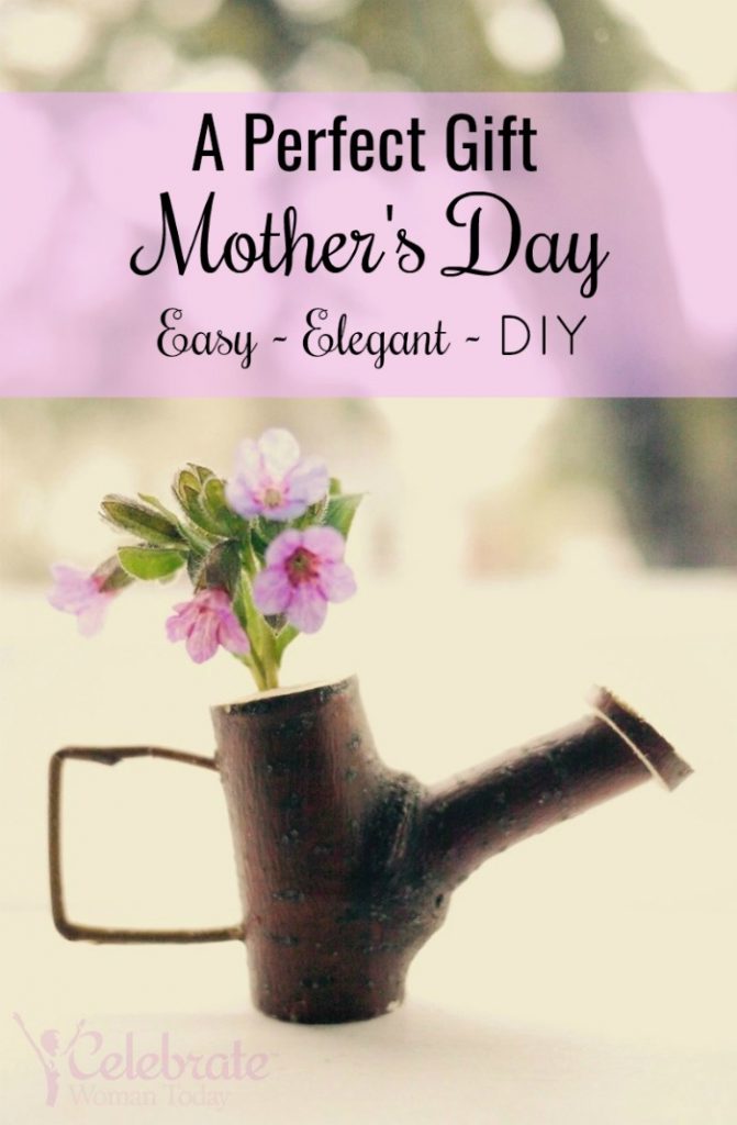 watering can made out of twigs