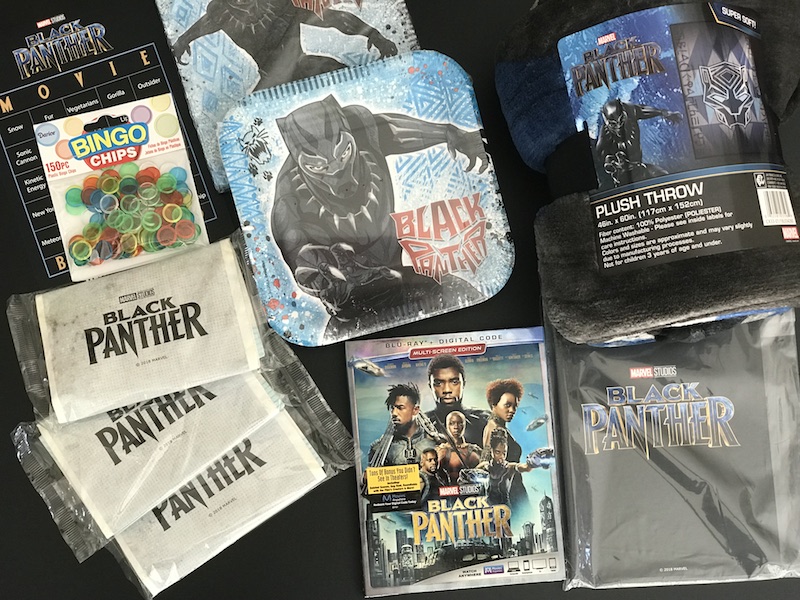 Black Panther movie night with MARVEL fans and family. Get your blu-ray dvd with bonus materials #BlackPanther #HeartThis #BlackPantherBluray #giftguide #holidaygiftguide #giftideas