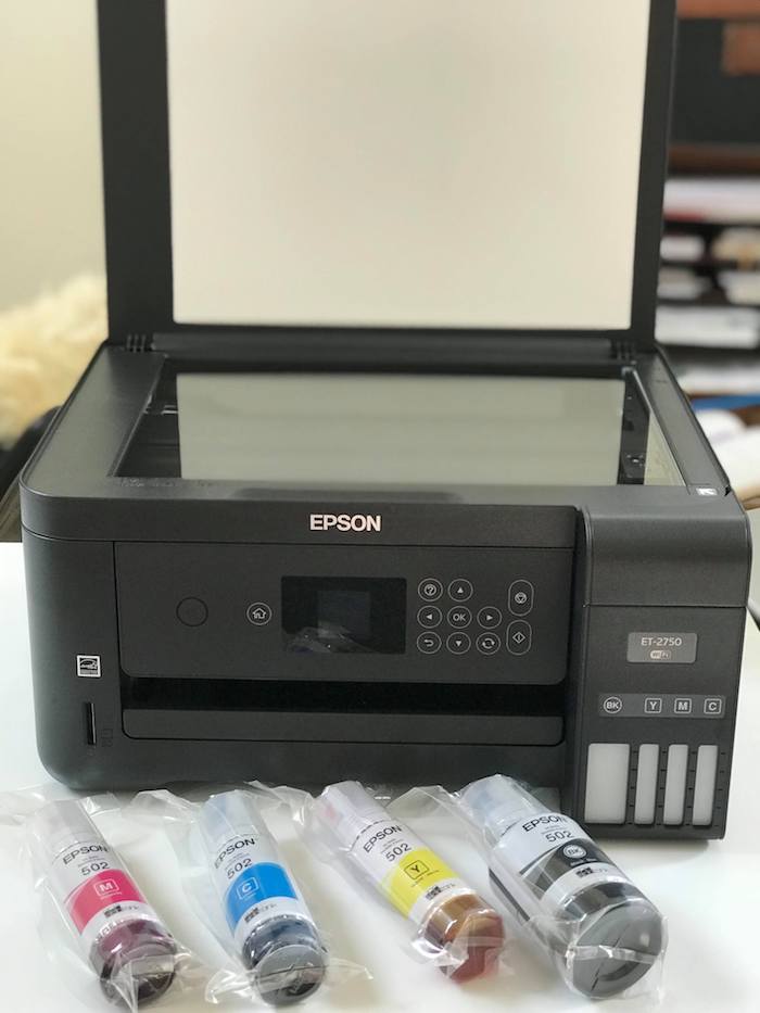 EPSON ECOTANK is good for about 6500 pages black and 5200 pages color prints – equivalent to about 30 ink cartridge sets! That is How I can save money on printer ink