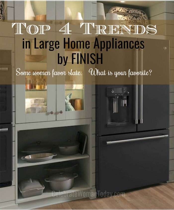 How do you shop for large home appliances? What do you take into consideration? Here's your mini guide into something you may not have considered – appliance finish and how it may add to your home remodeling or appliance update. Check it out before buying! #appliances #remodeling #home #heartthis #homeimprovement #kitchenappliances #stainlesssteel #slatefinish