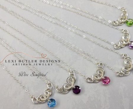 Wire Sculpted Jewelry To Celebrate A Woman In You