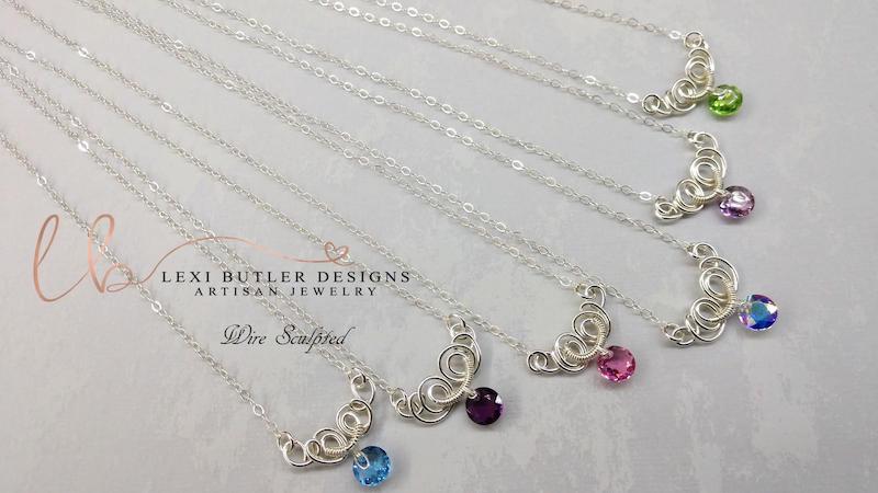 Wire Sculpted Jewelry by Lexi Butler Designs