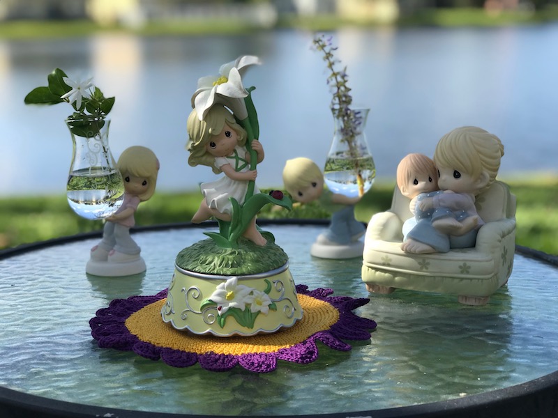 gifts women want, Precious Moments Bisque Figurines for moms and collectors