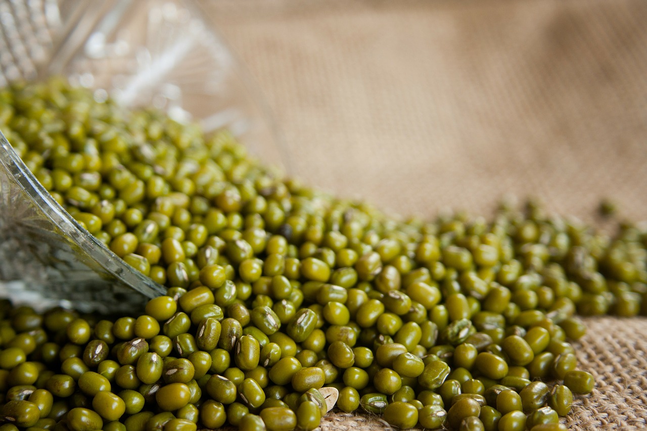 Mung beans contain isoflavones that help to reduce hot flashes for post-menopause.
