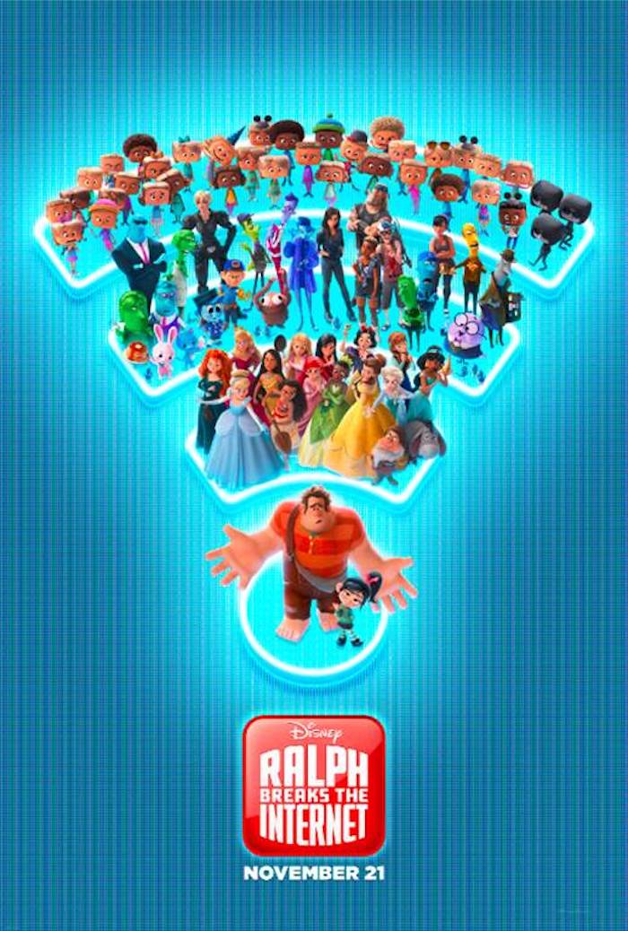 Full size Disney Poster from Ralph Breaks the Internet is Disney's Wreck It Ralph 2 Animation