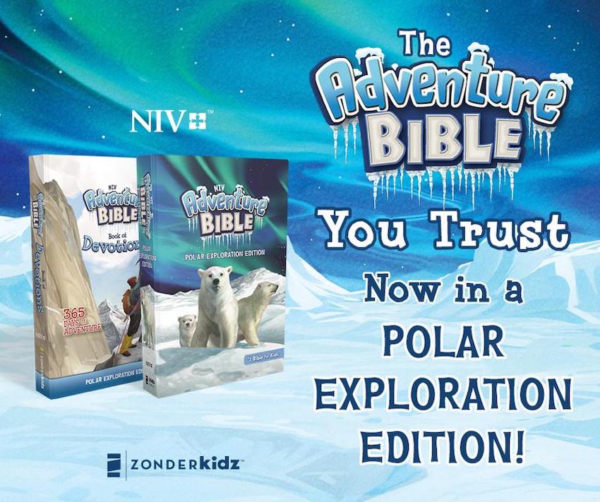 Take your child into a journey via Adventure Bible Polar Exploration Edition