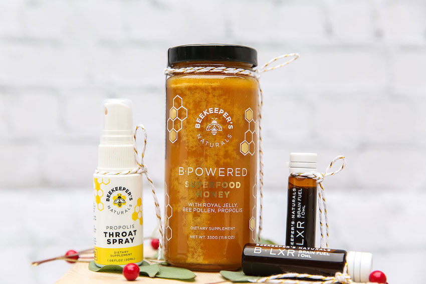 Women's health is essential to live life well. This Bee Keepers Superfood Honey is made with Royal Jelly, Bee Pollen and Propolis. What a way to celebrate Unique gift ideas for a woman who has everything!