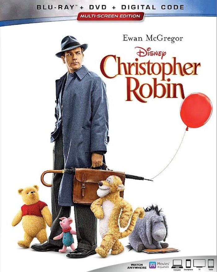 Christopher Robin Blu-ray DVD collection is bursting with bonuses and Auntie Edna short!