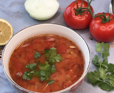 Healthy Lentil Chicken Soup In Instant Pot or Pressure Cooker