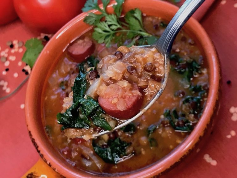sausage lentil soup instant pot