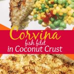 Corvina Fish Recipe in Coconut Crust
