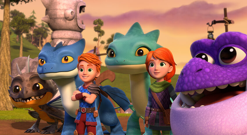 Dragon Rescue Riders Siblings Dak and Leyla