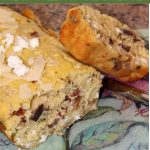 Goat Cheese Bacon Quick Olive Bread