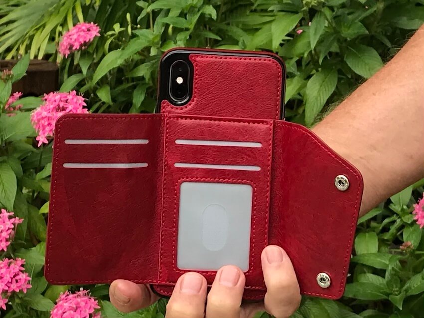 Casely vegan leather wallet case