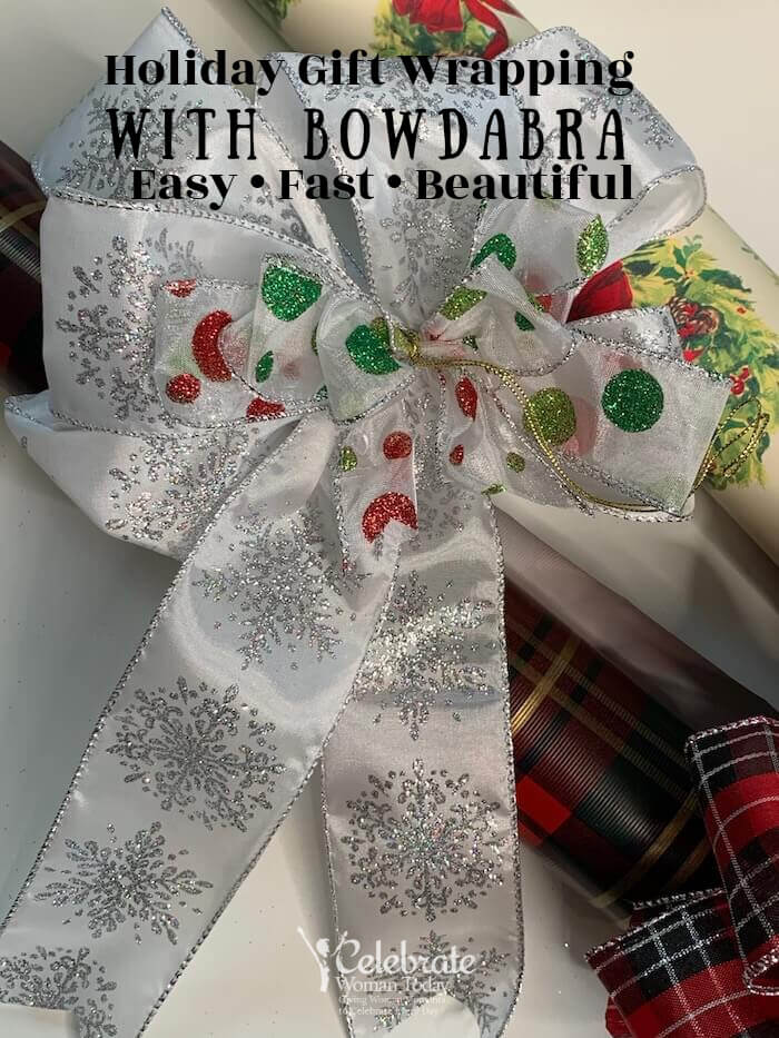 Gift Wrapping with Bowdabra bow maker