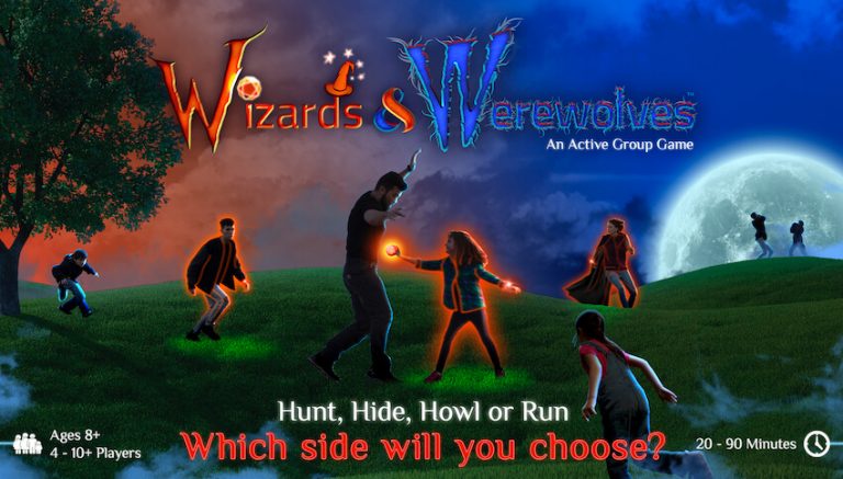 Wizards and Werewolves active group game