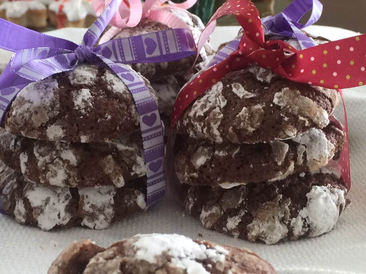 Chocolate Crackle cookies