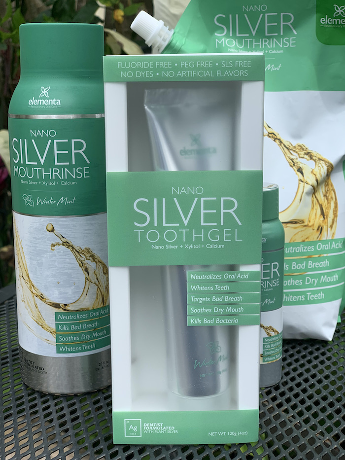 Elementa Oral Care Silver Mouthwash and Toothpaste Review