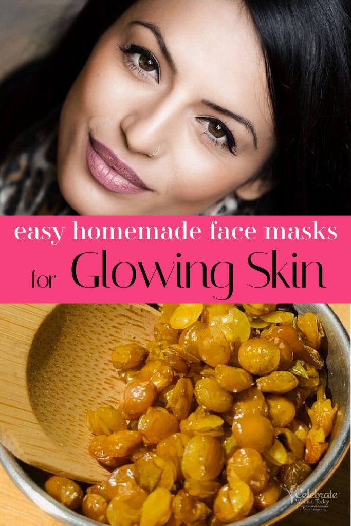 easy face masks homemade glowing skin
