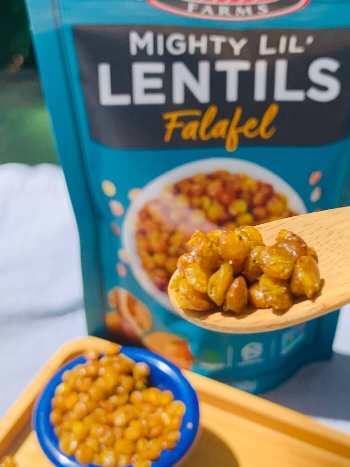 mighty lentils falafel snack