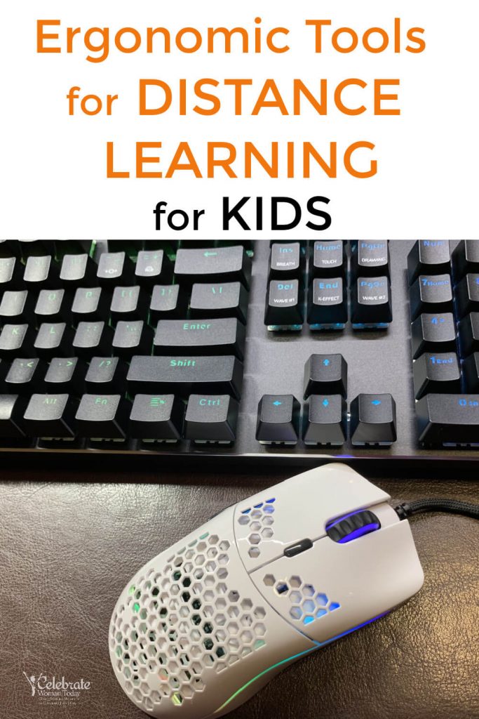 Ergonomic computer mouse for kids distance learning