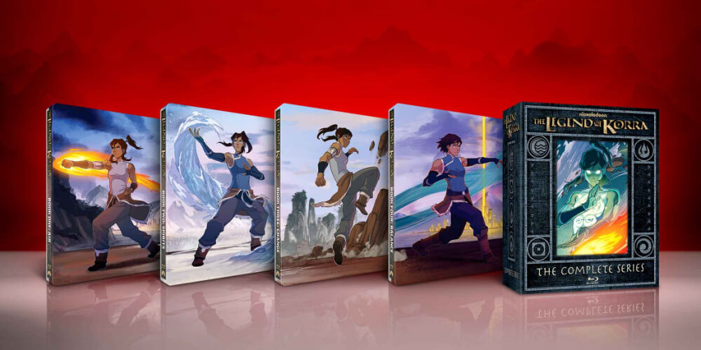 Legend Of Korra Steelbook beautyshot
