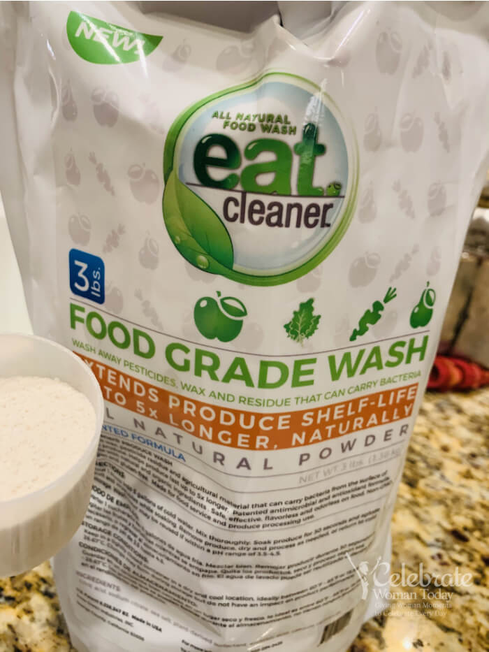 eat cleaner produce wash