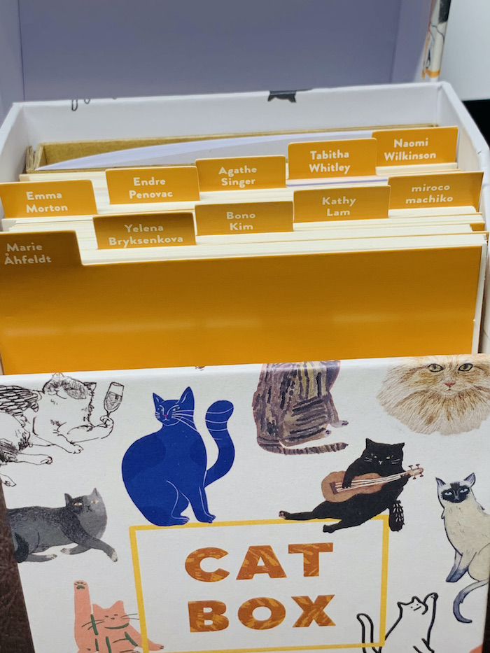 Cat Box postcards