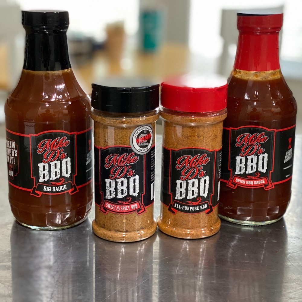 Mike D's BBQ sauces and rubs