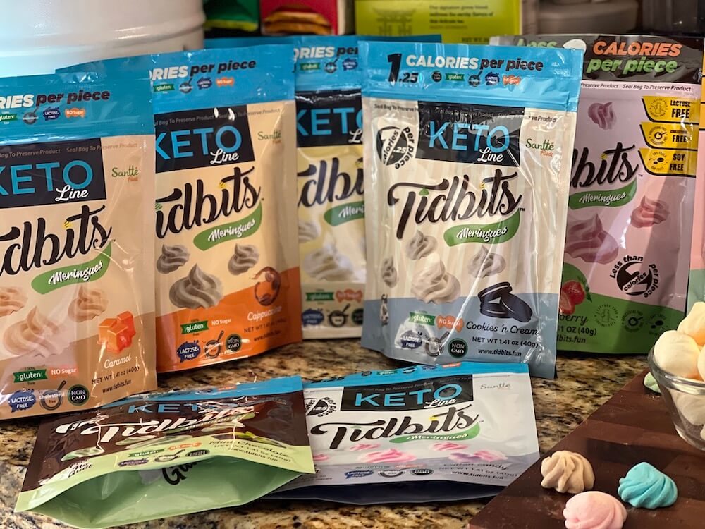 tidbits keto meringue cookies