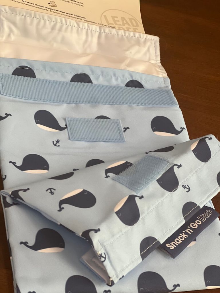 reusable snak-n-go sandwich bag