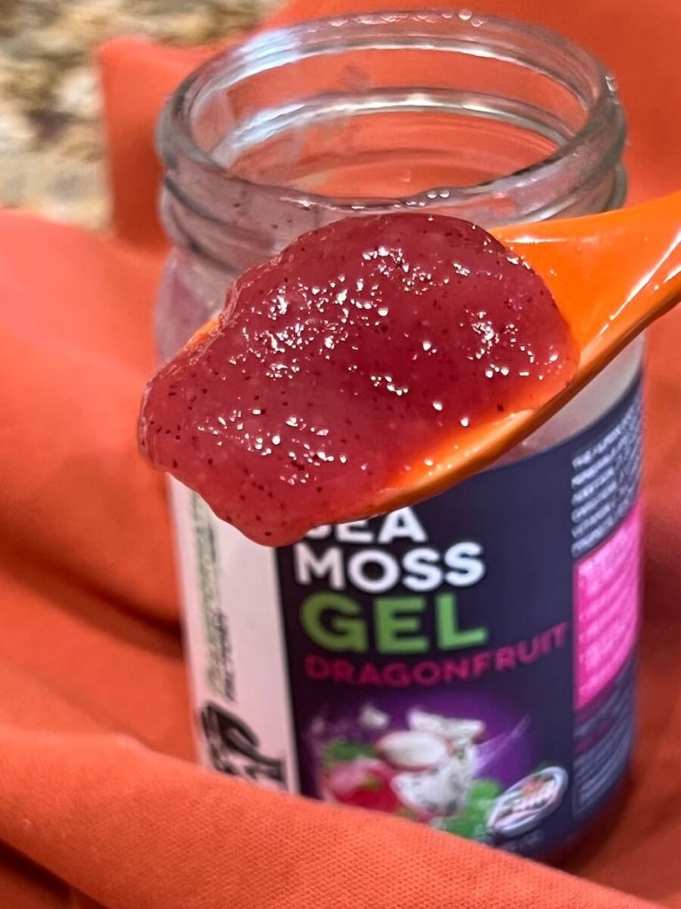 sea moss gel dragonfruit flavor