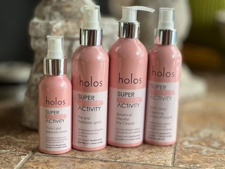 Holos super natural activity skin care