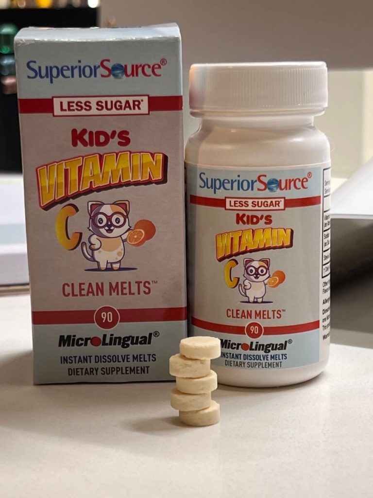 superior source kids clean melts vitamin c