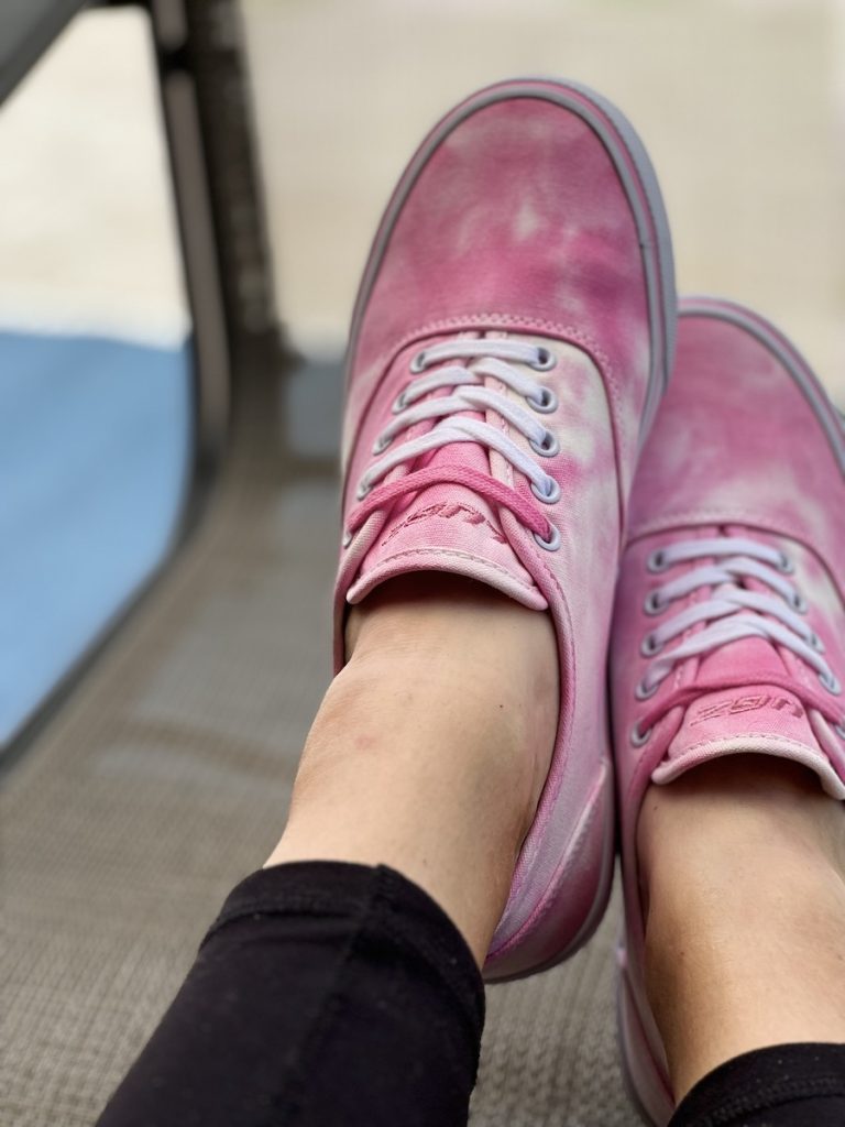 lugz women's lear sneakers pink