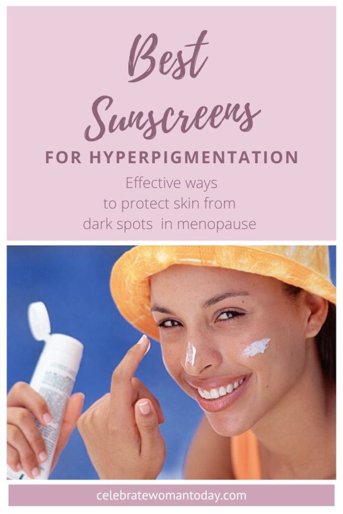 sunscreens for menopause hyperpigmentation 