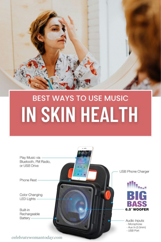 wireless speakers for skin care routine