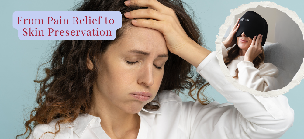 woman with headache