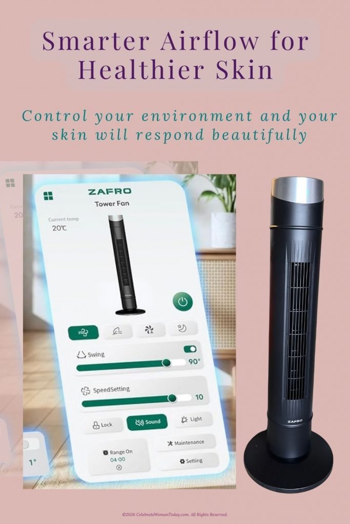 zafro tower fan features