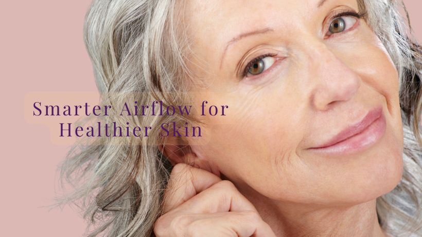 woman's skin in her 60s