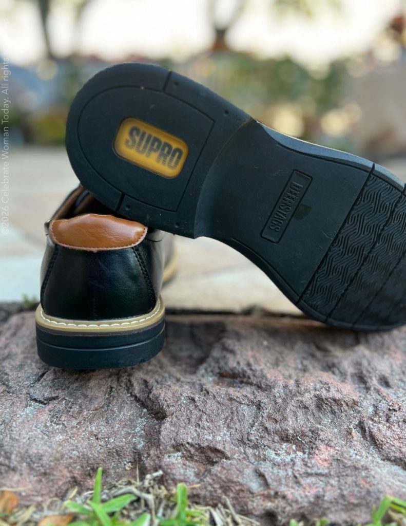 Deer Stags Belmont men's shoes in black with SUPRO radical rebound comfort technology