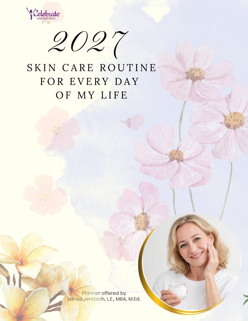 2027 skin care journal and planner