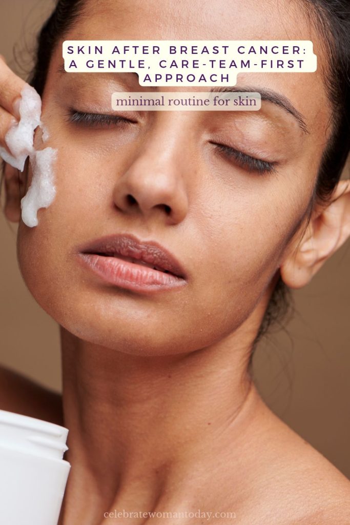 Fragrance-free cleanser, cream, and mineral sunscreen for sensitive skin